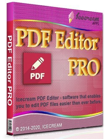 Наглядный редактор PDF Icecream PDF Editor PRO 2.53 RePack (& Portable) by elchupacabra
